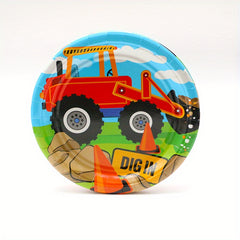 Engineering Truck Party Decoration Set