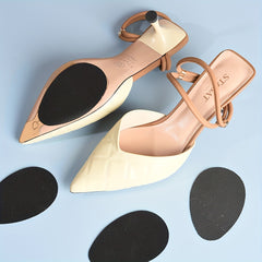 4pcs Rubber Self Adhesive Stickers For High Heel Outsoles