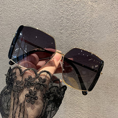 Women's Oversized Square Sunglasses UV400 Sun Shades Glasses