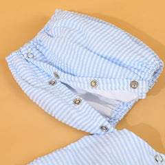 Toddler Kids Gingham Seersucker Flotation Device Cover Baby Swim Puddle Jumper