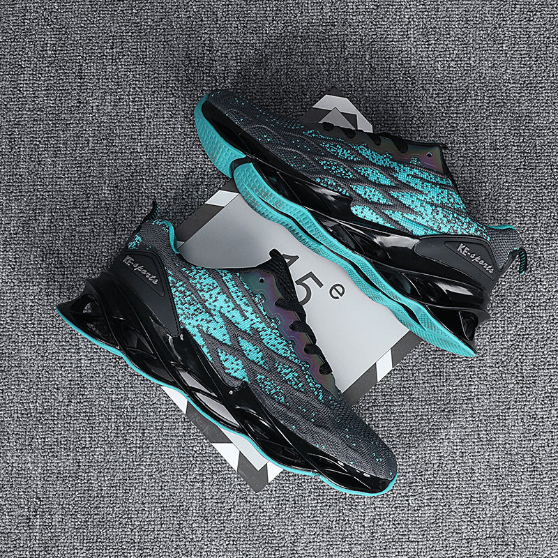 Men's Blade Running Shoes Shock Absorption Sneakers