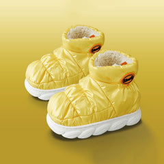 Men's Warm Plush Lining Slip On Home Shoes Winter