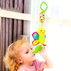 Infant Baby Car Stroller Pendant Wind Chime Bed Bell Rattle