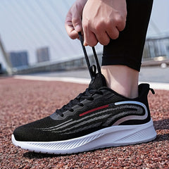 Men's Lightweight Knitted Running Shoes Spring And Summer