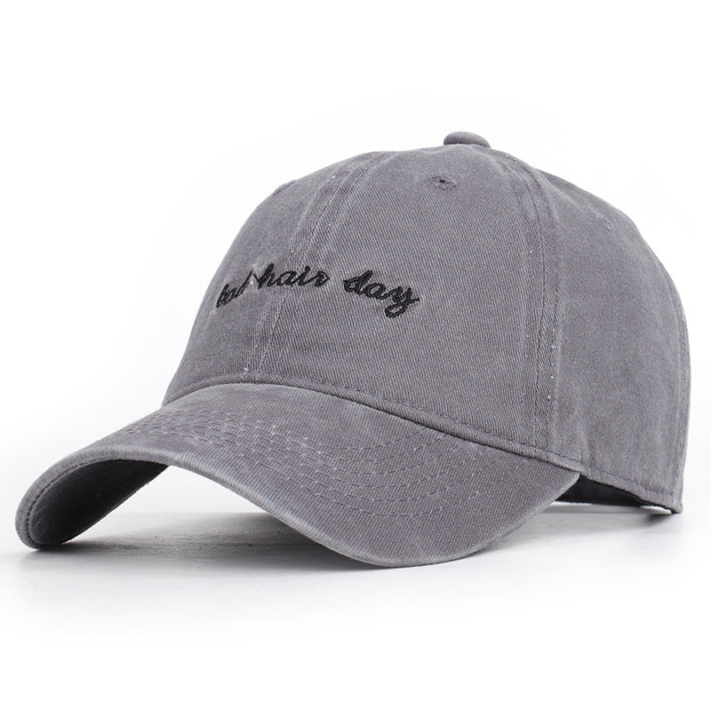 Retro Embroidered Baseball Cap for Couple