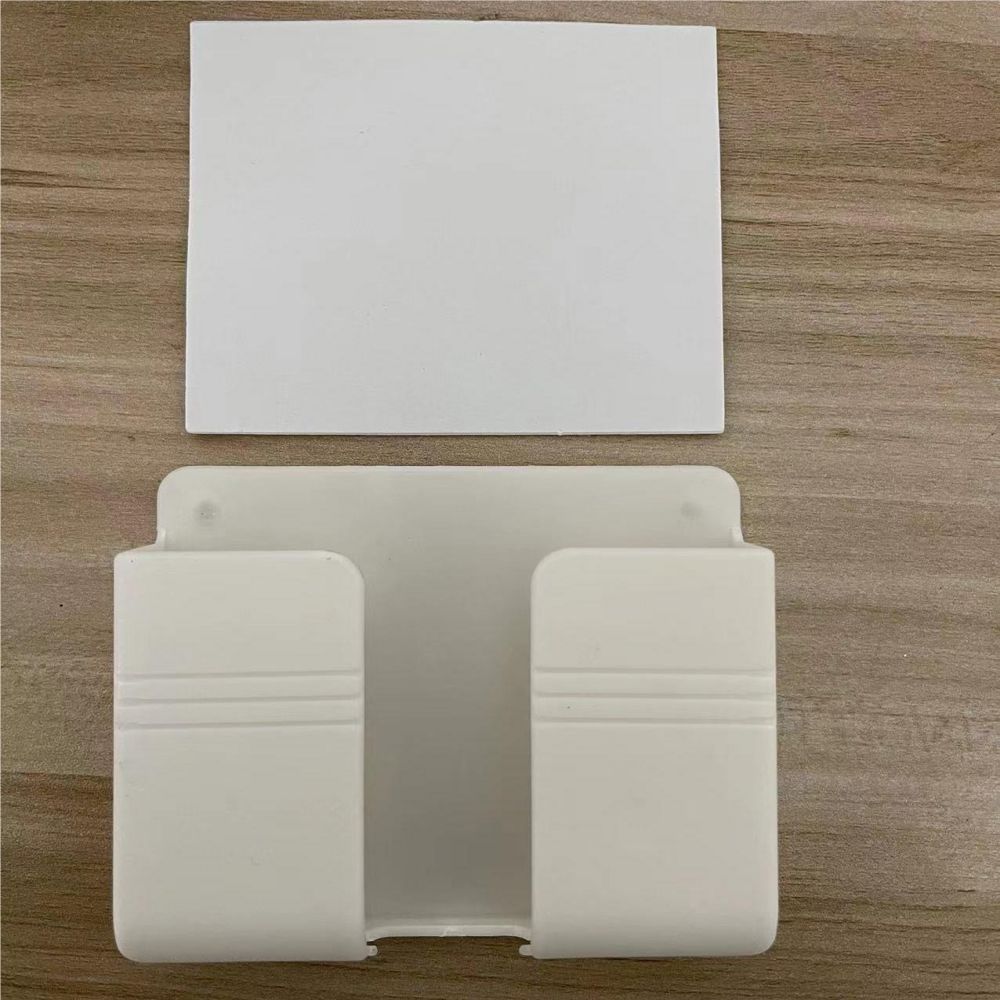 Wall Mount Phone Plug Holder TV Remote Storage Box