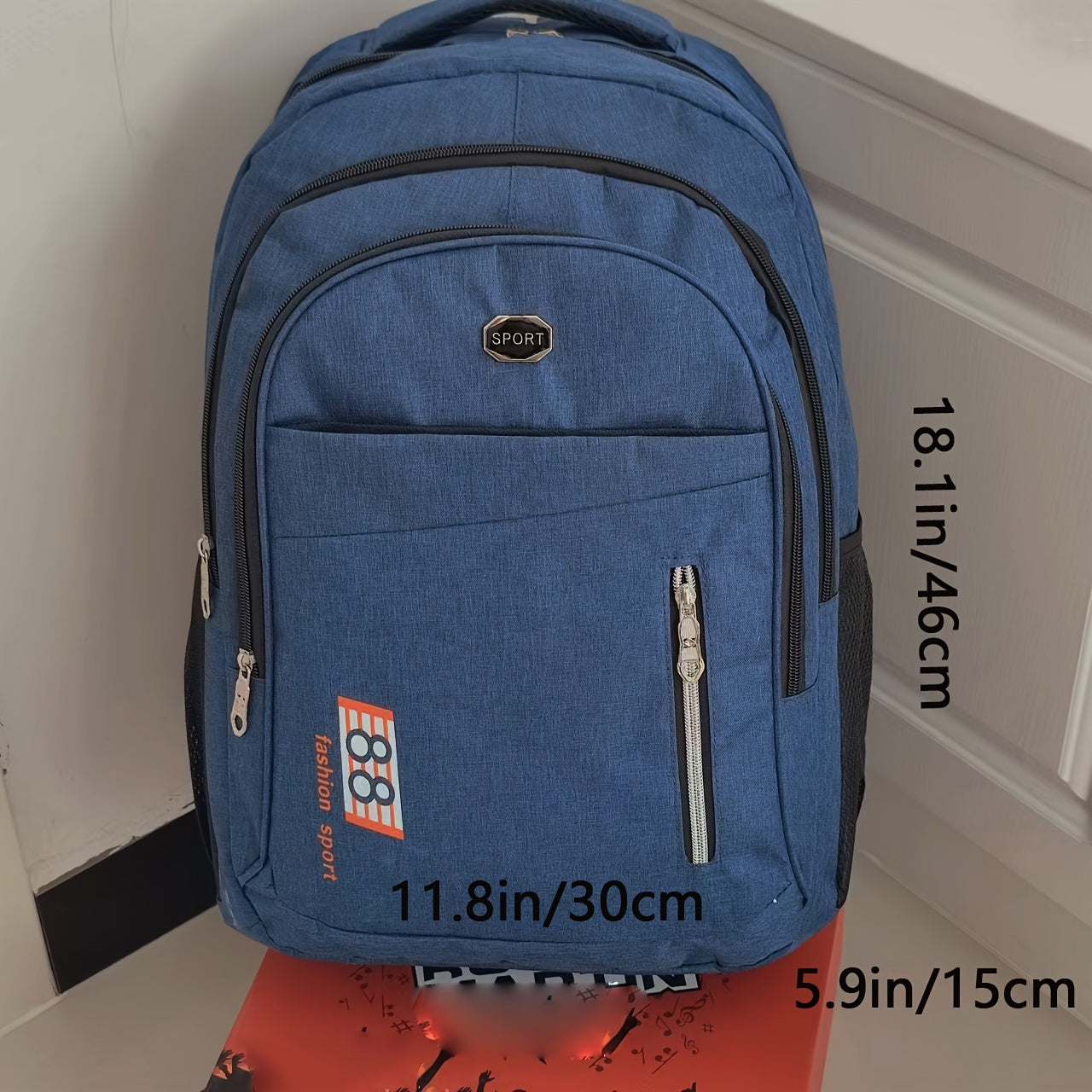 Large Capacity Travel Backpack Lightweight Nylon Laptop Bag Women's Casual
