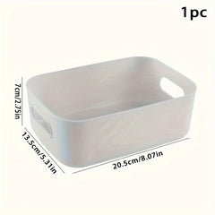 Desktop Plastic Storage Box for Office, Bathroom, Kitchen