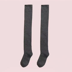 Striped Over Knee Long Stocking For Women