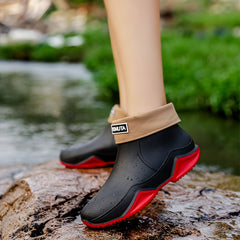 Women's Winter Short Boots Warm Rain Shoes