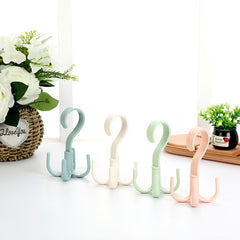 Rotating Tie and Belt Hanger Storage Rack