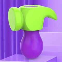 2pcs 3D Gravity Radish Hammer Adult Decompression Toy