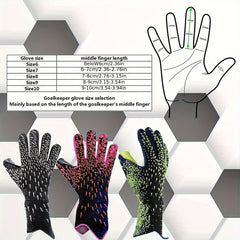 Soccer Goalkeeper Gloves with Strong Grip for Training and Game
