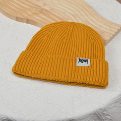 Winter Lined Cowboy Hat Beanie Warm Unisex Knit Baseball Cap