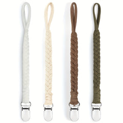 4pcs Pacifier Clips Baby Holder Leash Baby Teething Toy