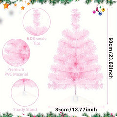 1pc Pink Christmas Tree Party Decoration Supplies