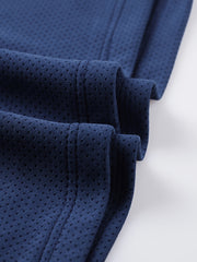 Men's Sports Tee Shirt for Summer Fitness - Round Neck Stretch T-shirt
