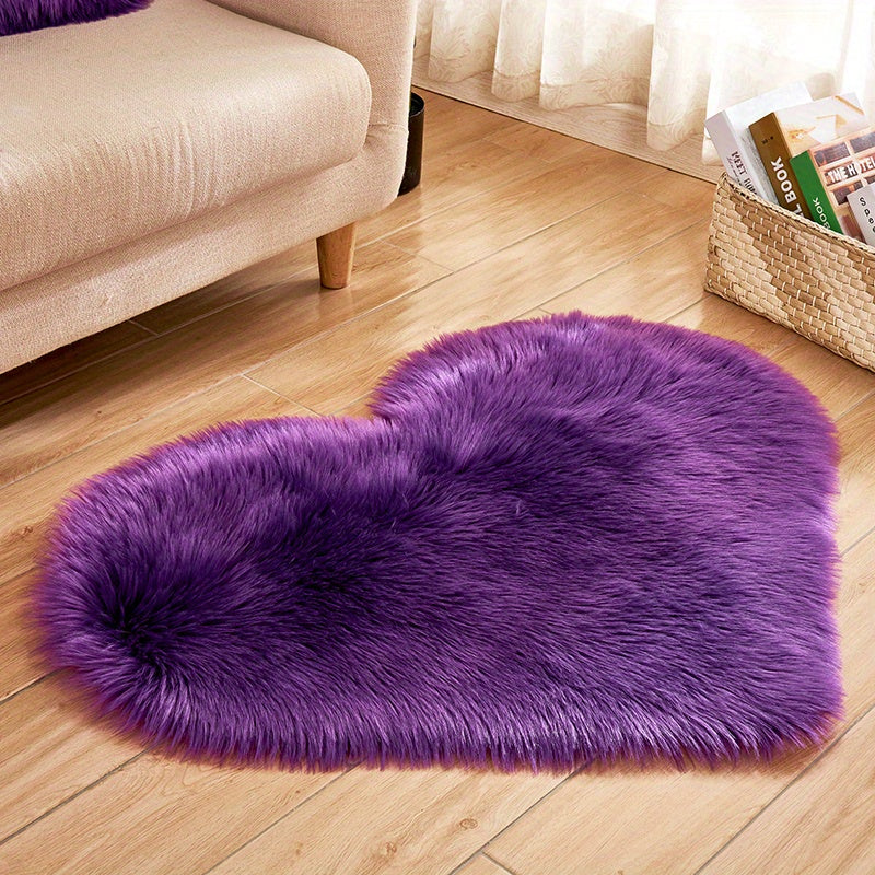 Heart Shaped Area Rug for a Cozy Home