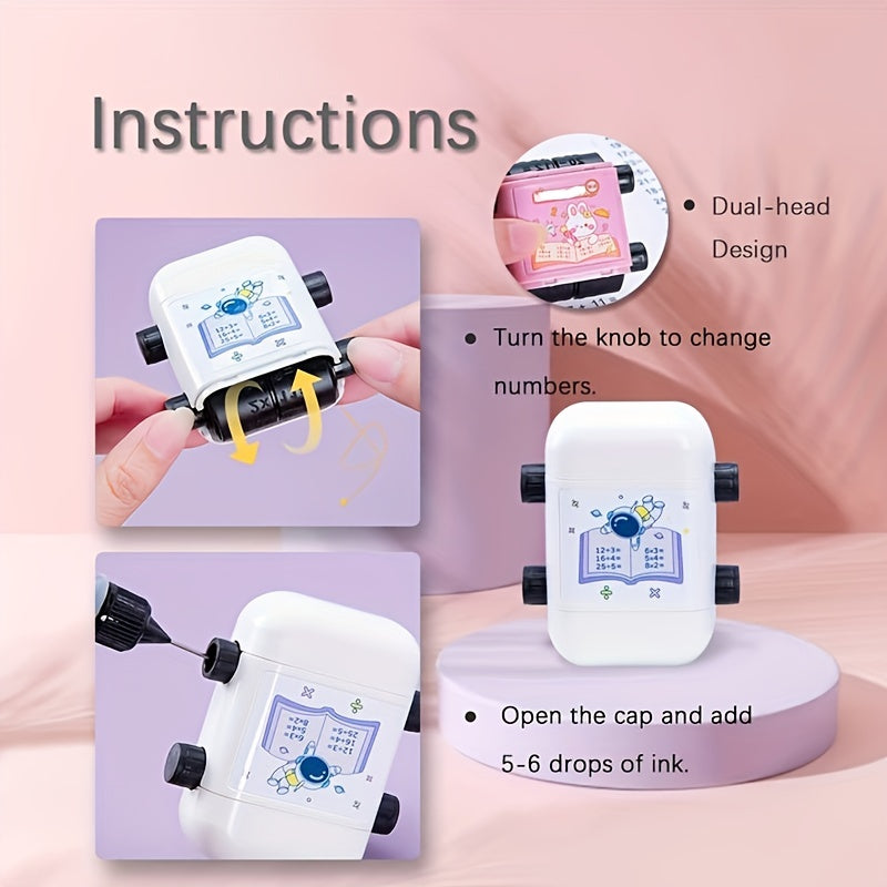 Kids Math Roller Seal within 100 Addition Subtraction Toy