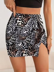 Sexy High Waist Split Skirt for Spring & Summer