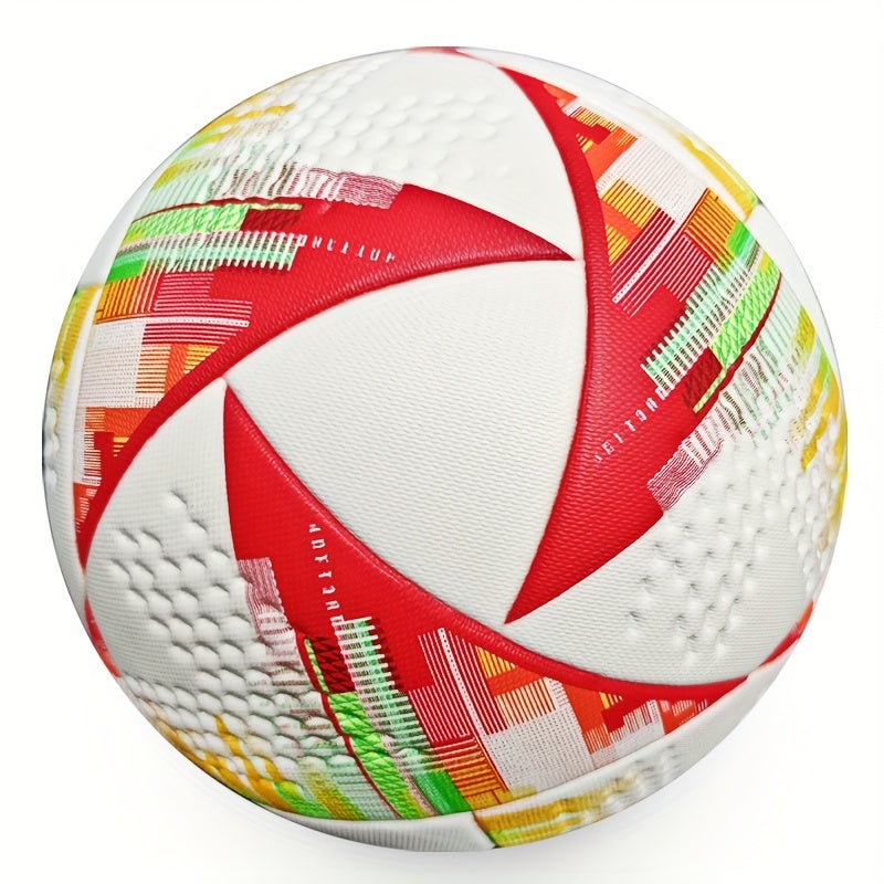 Durable Size 5 Soccer Ball Seamless Football For Training&competition