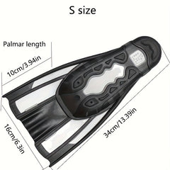 Adult Unisex Diving Snorkel Fins Swimming Shoes