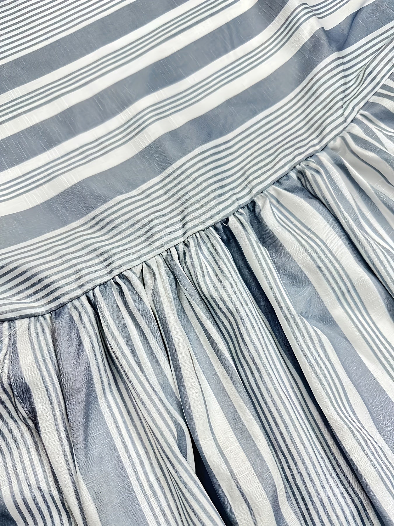 Boho Stripe Maxi Dress with Pockets