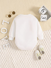 Colorful Cat Pattern Triangle Onesie Baby Boy Long Sleeve Bodysuit