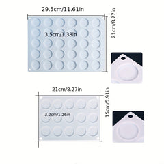 Wax Sealing Mat Silicone Mold for Letters Sealing DIY Craft