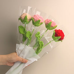 Handcrafted Crochet Rose Bouquet for Mother's & Birthday