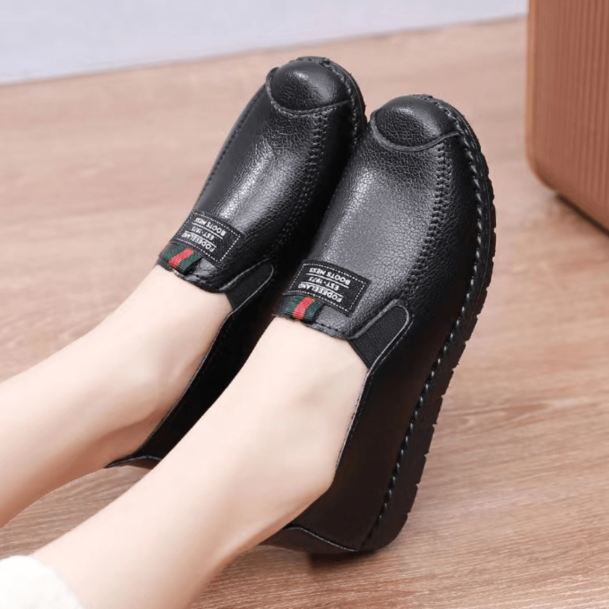 Women's Waterproof Slip On Loafers Soft Sole Lightweight Shoes
