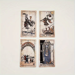 Vintage Classic Tarot Cards For Beginners - Desk Toy or Board Game