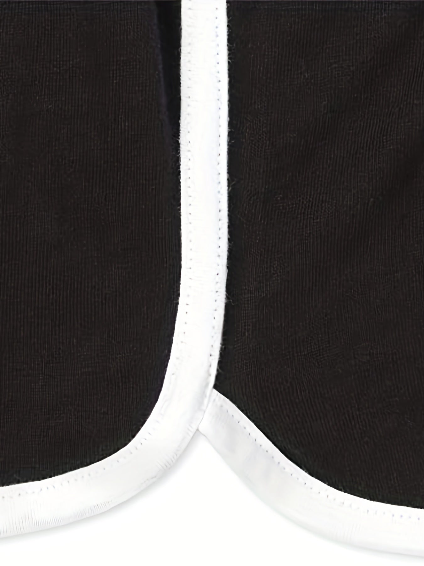 Girl's Solid Casual Shorts 5-Piece Set
