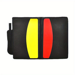 Referee Card Set Red Yellow Card With Mark Pen Race Recording Paper