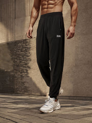 Letter Pattern Men's Sweatpants Casual Jogger Pants For Autumn