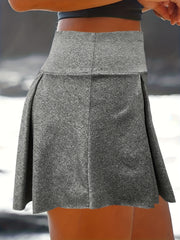 Women's Tennis Skort Heathered Stretch Medium