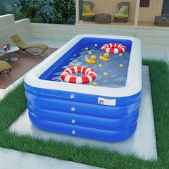 Inflatable Swimming Pool Thickened Baby Folding Bath for Adults