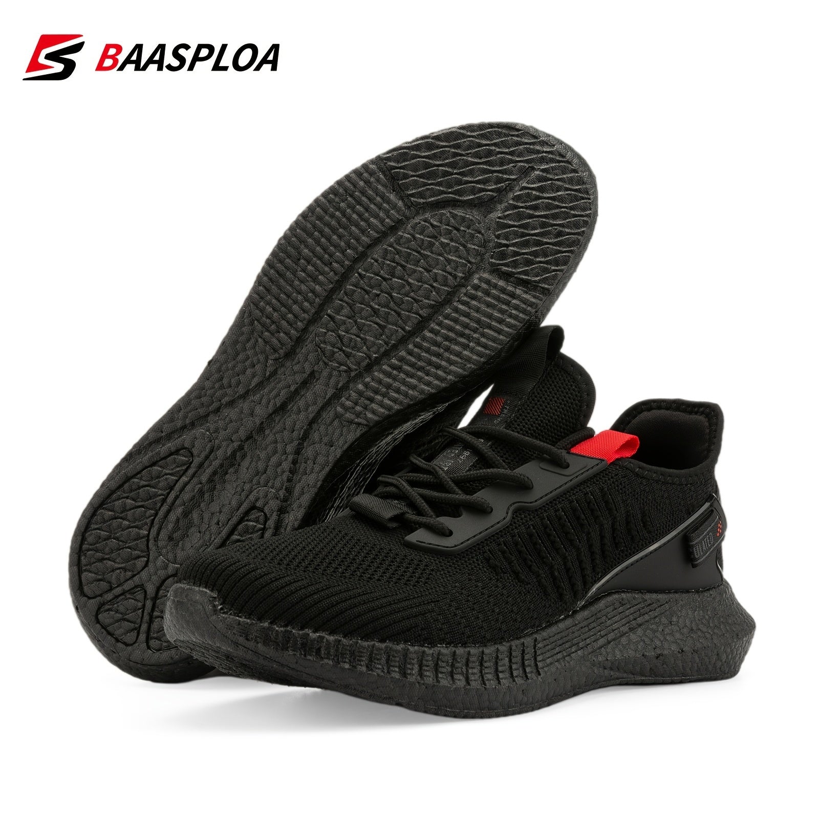 Baasploa Men's Lightweight Running Shoes Breathable Sneakers
