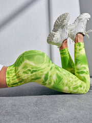 High Waist Elasticity Leggings Sports Pants Fitness Yoga Running Leggings