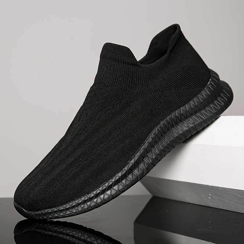 Men's Soft Breathable Slip On Running Shoes