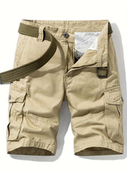 Classic Cargo Cotton Shorts Men's Casual Pocket Shorts For Summer