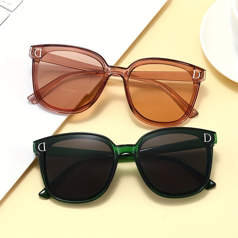 Cat Eye Sunglasses Square Frame Glasses Vintage UV400
