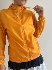 Women's Activewear Solid Sunscreen & Rainproof Jacket for Yoga