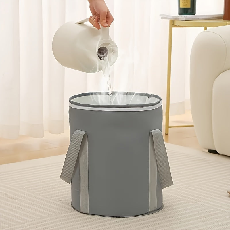 Travel Portable Insulated Foot Bath Tub Foldable Foot Bath Bag