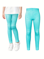 Girls Outdoor Thin Leggings Children's Tight Pants