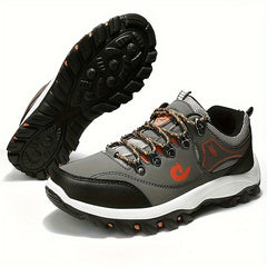 Men's Plus Size Hiking Boots Non Slip Lace Up Shoes