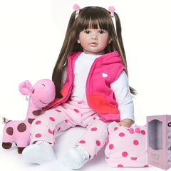 Soft Touch Reborn Doll for Kids, Halloween/Christmas/Birthday Gift