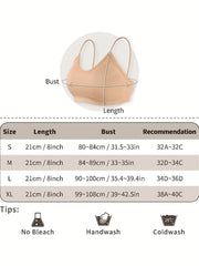 3pcs Ribbed Cami Tops & Backless Crop Top Women's Lingerie