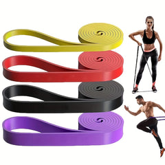 TPE Yoga Fitness Resistance Belt Elastic Stretching Tension Rope
