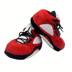 Men's Stylish Slippers Soft Cozy House Slippers Anti-skid Lace Up Shoes